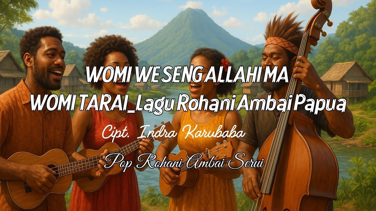 WOMI WE SENG ALLAHI MA WOMI TARAI Cipt INDRA KARUBABA Lagu Rohani Ambai Papua