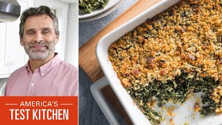 How To Make Swiss Chard And Kale Gratin With Keith Dresser