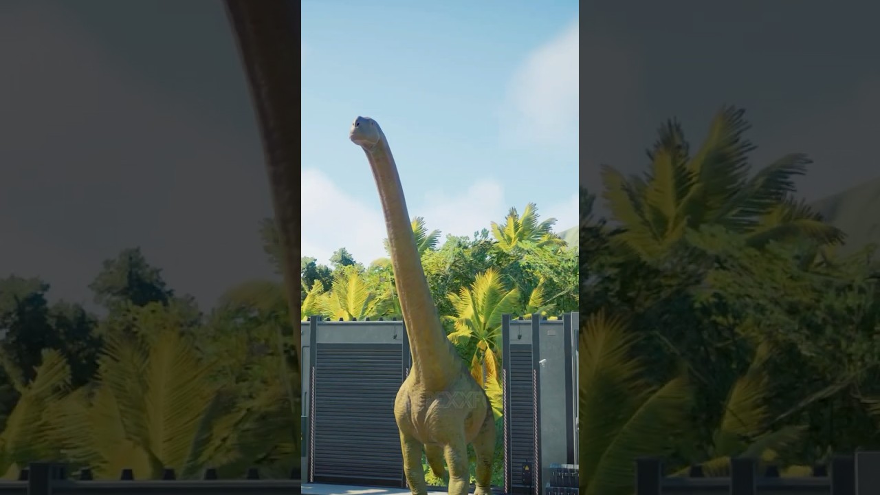 Dreadnoughtus vs D.Rex - Jurassic World Evolution 2.