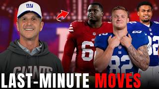 The Giants Just Made 2 SURPRISING Signings Before Training Camp