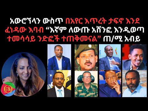 አውሮኘላን ውስጥ በአየር እጥረት ታፍኖ እንደ ፈነዳው እባብ እኛም ለውጡ አሸንፎ እንዲወጣ ተመሳሳይ ንድፎች ተጠቅመናል ጠ ሚ አብይ