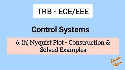 Nyquist Plot | Construction | TRB | Control System