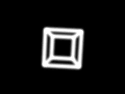 3D wireframe cube rotation with Corona SDK (Lua)