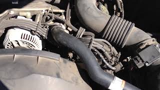 Lincoln Towncar 97 coolant change part1