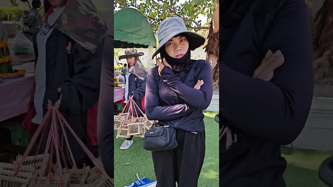 Laos Day Market turns into Fight with Bird Ladies