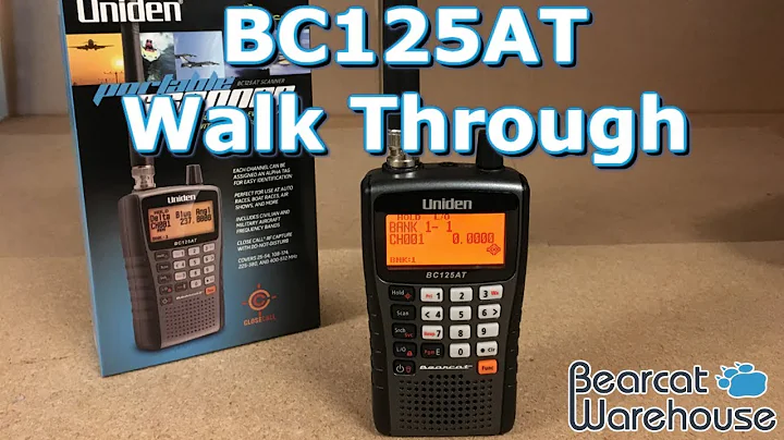 Uniden #BC125AT Walk Through | Step-by-Step Programming & Setup Guide