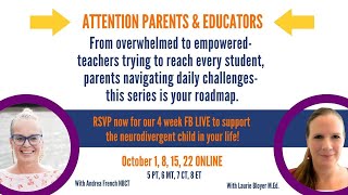 Thrive Together, Support for Parents, Teachers of Unique Children