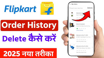 flipkart order history delete kaise kare|flipkart order history delete tamil|