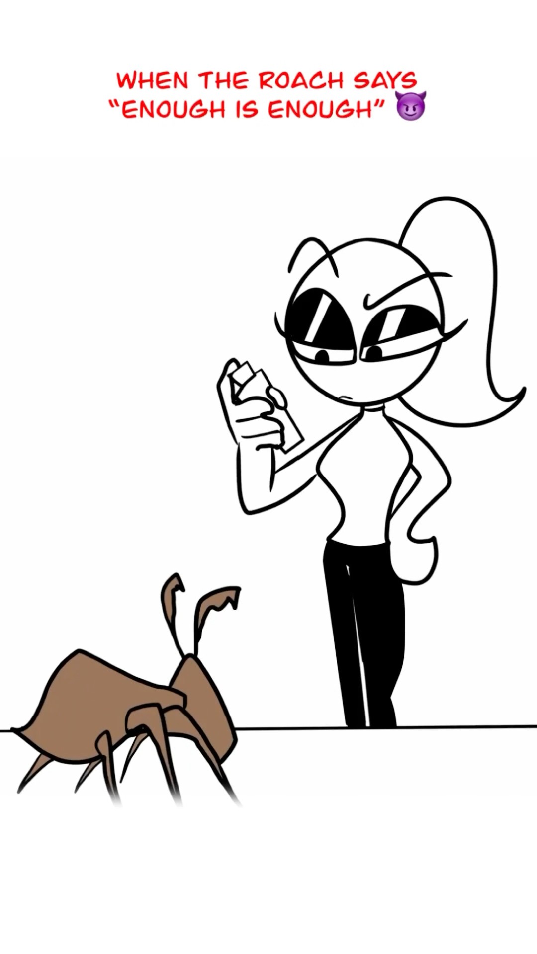 Armour On Roach ?‍? (Animation Meme) Anim: ​⁠@RaifX39  #shorts