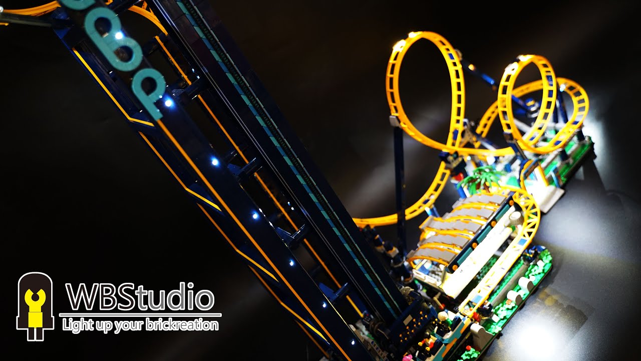 [WBS]Lego 10303 Loop Coaster+Light Kit - YouTube