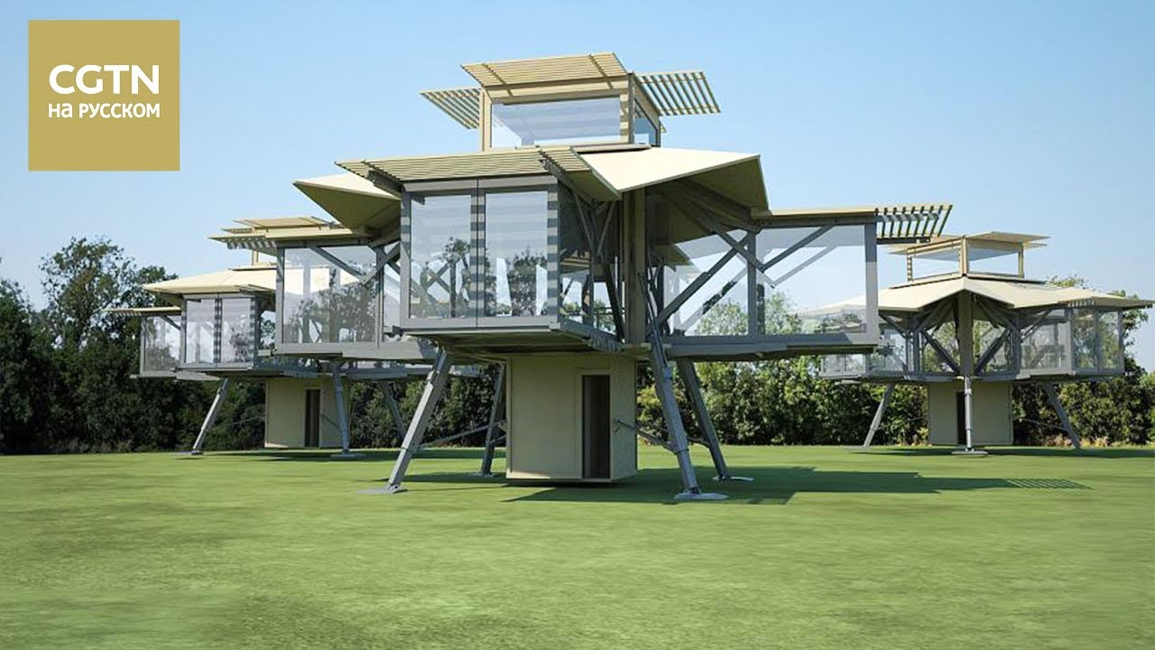 Британская компания Ten Fold Engineering создала мобильный самораскладывающийся дом-гармошку [Age0+]