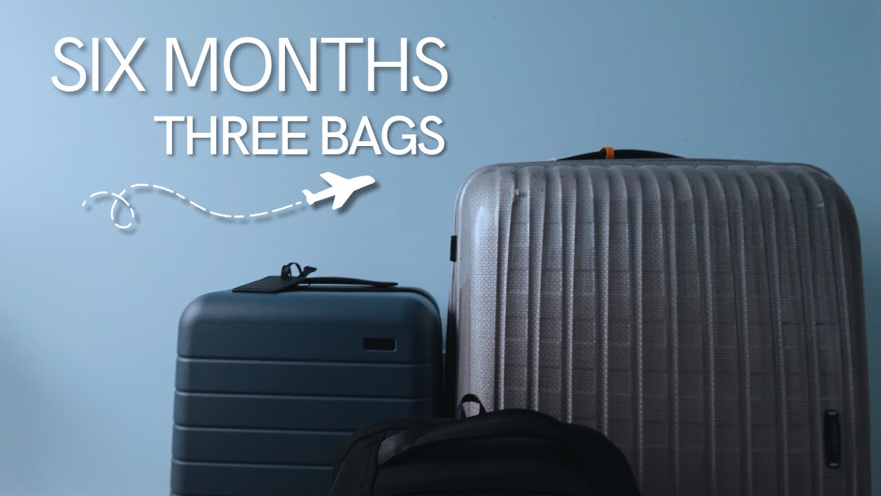 Packing everything I own into three bags