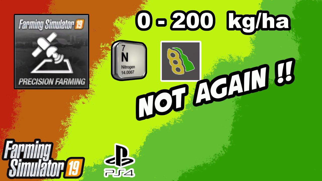 Nitrogen Effects On Soybeans | Precision Farming On Console | Farming Simulator 19