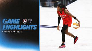 Atlanta Dream vs. Golden State Valkyries: WNBA Finals Game 1 - Game Highlights
