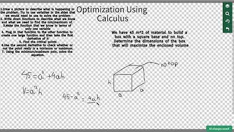 In depth tutorial on Optimization using calculus(part 1)