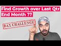 Growth from Last Quarter's End Month - DAX Challenge