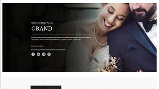 Wedding Planner Services Website Design Using A Ready-To-Go Wordpress Theme