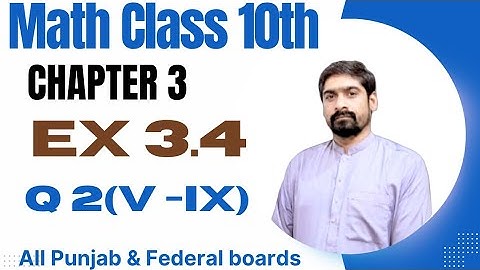 Class 10th Math Exercise 3.4 Q 2(v-ix) |Compo & Divi Theorem | Calculus Insights