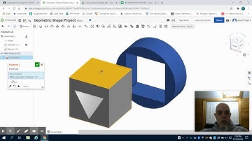Grade 7 & 8- Circle Square Triangle Part 3-  PLTW using OnShape (Design and Modeling)