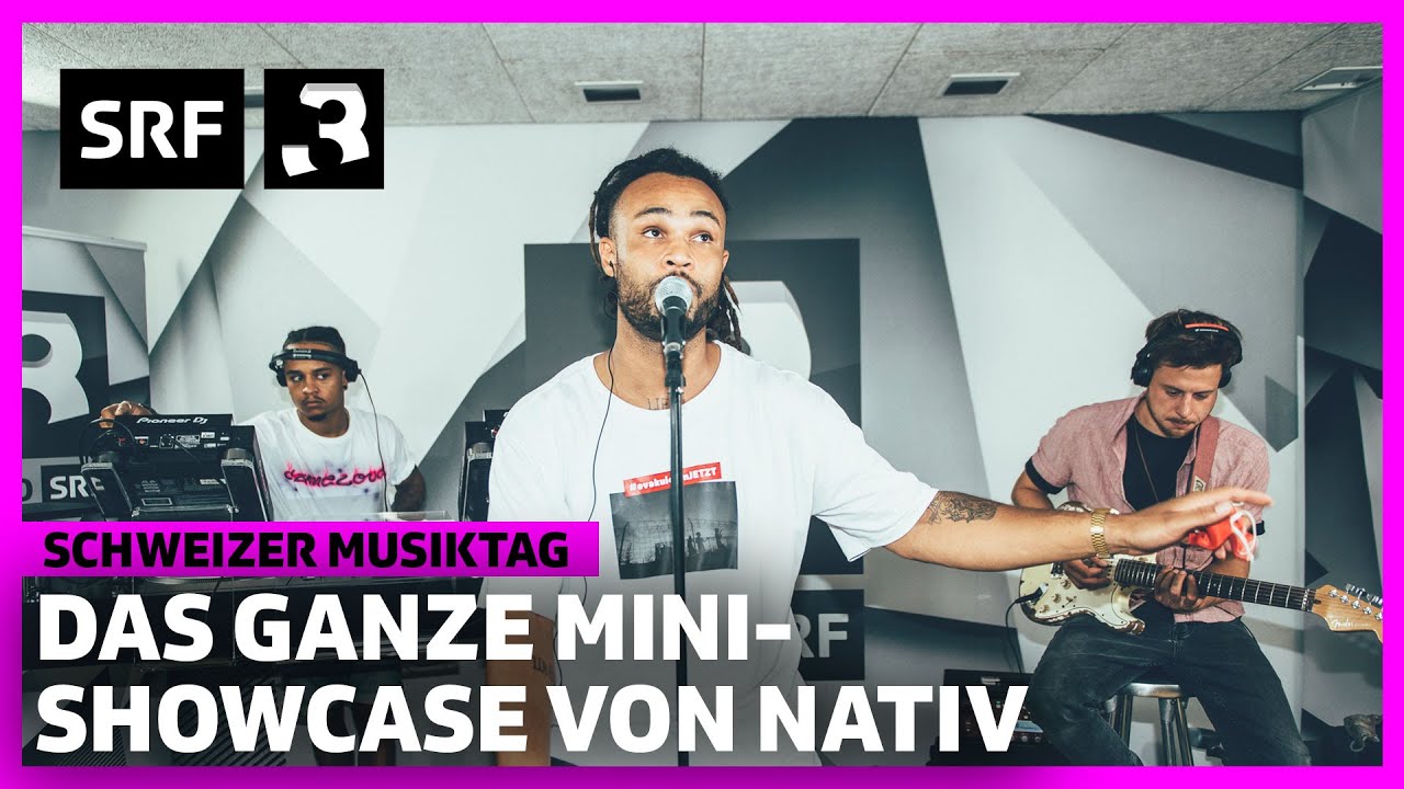 Das ganze Mini-Showcase von Nativ | Schweizer Musiktag | SRF 3