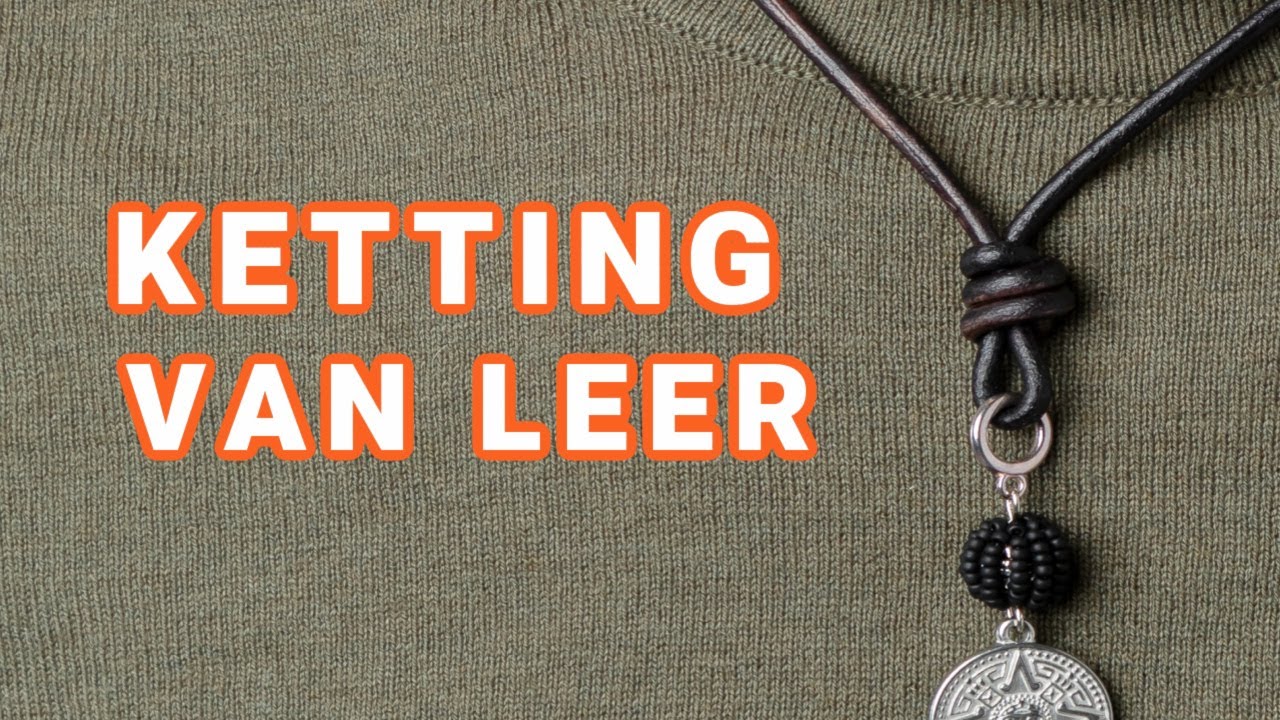YUNYU 3-kleuren lederen ketting koord kit - 30m lederen koord met 100 sluitingen en uiteinden voor doe-het-zelf armband, sieraden maken (zwart, donkerbruin, medium bruin