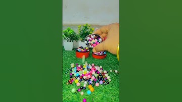 Satisfying Reverse Breads ASMR || Colouring Ball Reverse Video #asmr #satisfying #reverse