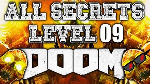 Doom 4 - Level 9 All Secrets [Collectibles - Guards - Cells - Drones]