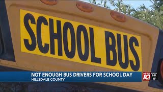 Mid-Michigan School closes due to bus driver shortage