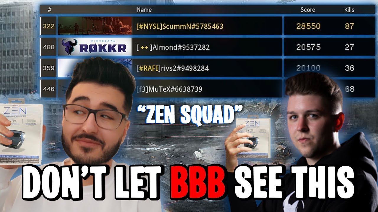 DON'T LET BADBOY BEAMAN SEE THIS! (Call of Duty: Warzone) ScummN Ft. Almond, Mutex, and Rivs