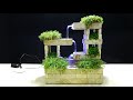How to make a beautiful Waterfall fountain for home / DIY