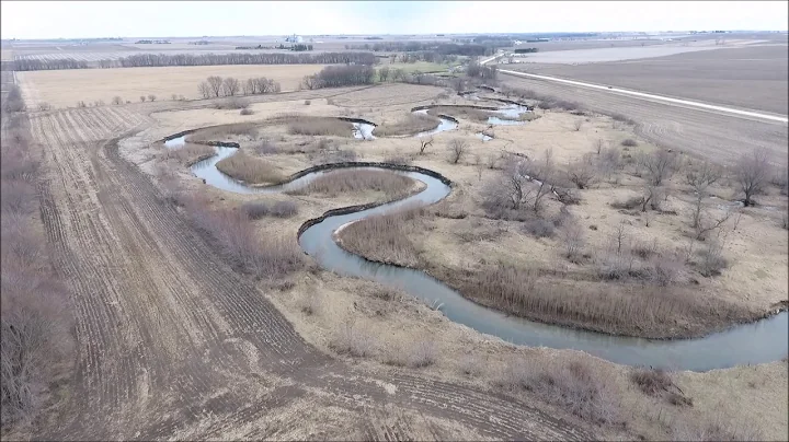 Mark Quade Aerial Tour - Bachanan County, IA