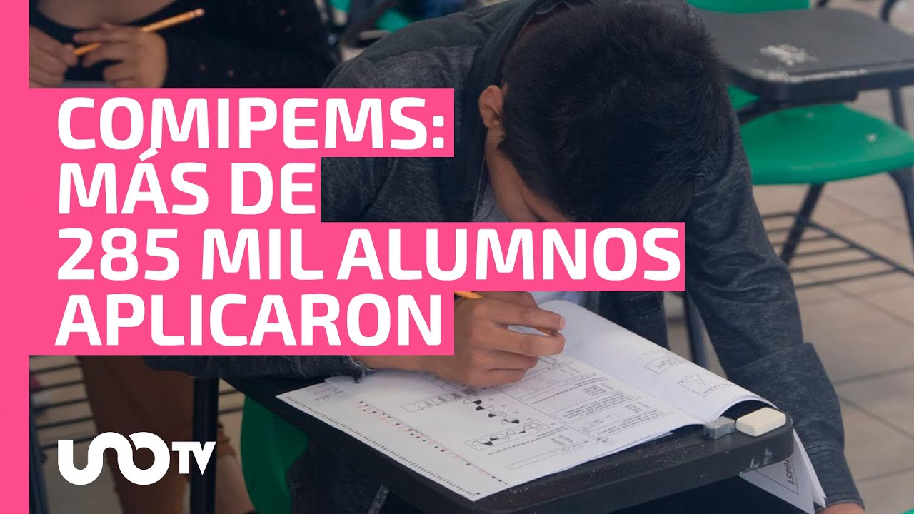 COMIPEMS: Último día de examen; más de 285 mil alumnos aplicaron - YouTube
