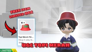 TUTORIAL FREE UGC LIMITED TOPI MERAH FARUP || Roblox