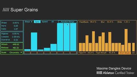 Super Grains - Drone Demo (Free Max For Live Synth)