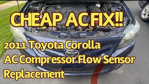 2011 Toyota Corolla CHEAP FIX AC!