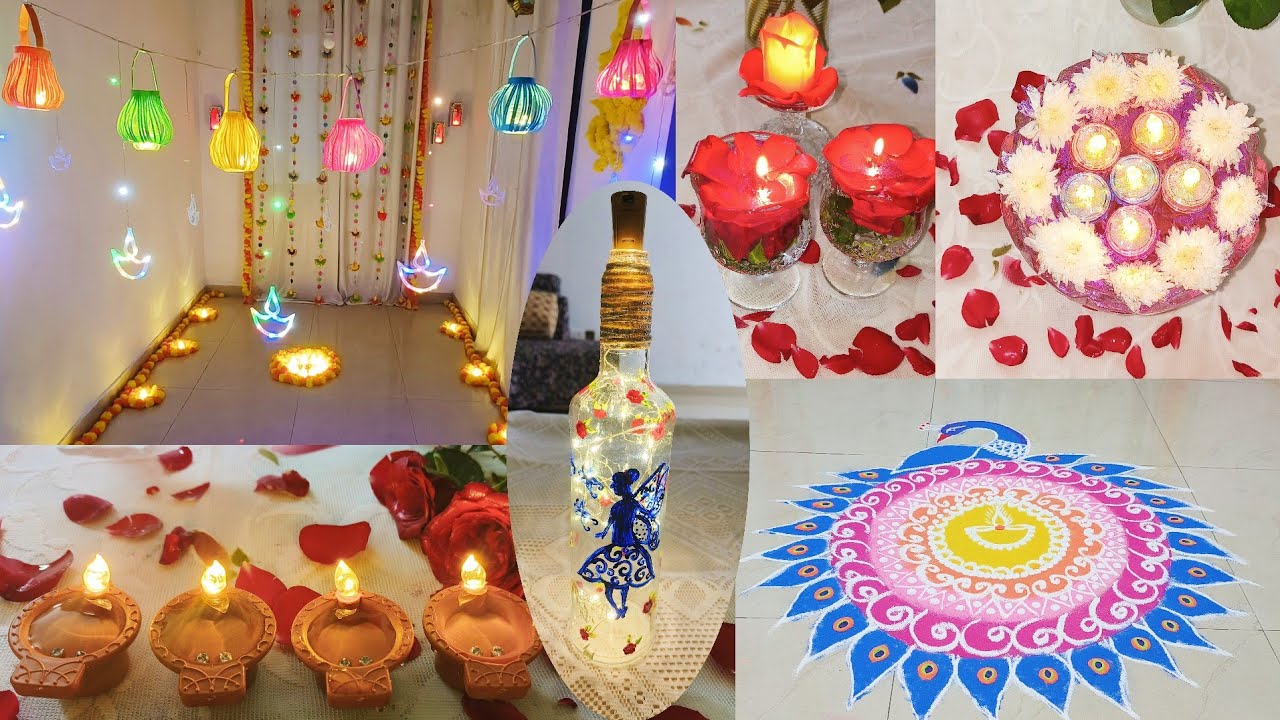 7 Amazing Diwali Decor Ideas from Waste Items at Home DIY Diwali