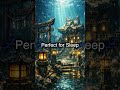 🌊🏮 Underwater Shrine Rain for Deep Sleep | Deep Sea Temple ASMR