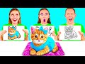絵がうまいのはどっち？ | クールなクリエイティブハック 4Fun Challenge