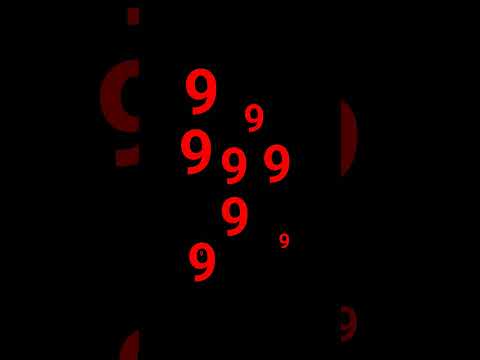 كم يوجد رقم تسعة في الصوره