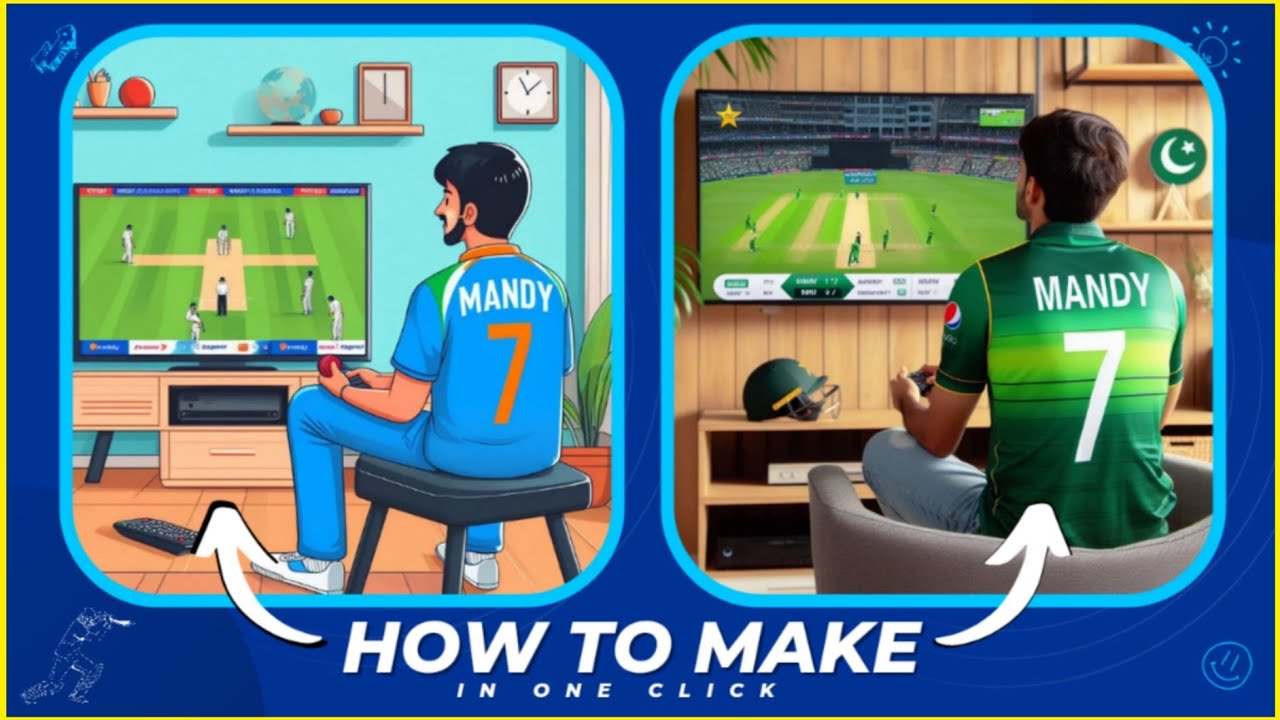 Trending Cricket Jersey Photo Editing 🔥  | Bing Image Creator Tutorial | Ai Microsoft Bing