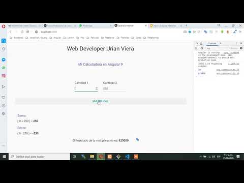 💥Creando una calculadora de operaciones matemáticas con Angular 9😱