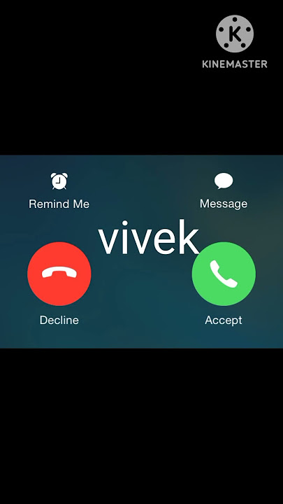Ringtone,Vivek aapka  phone aaya hai,vivek please pick up the phone