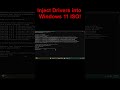 How to Add Drivers to Windows 11 ISO! ⚡ #windows #windows11 #microsoft #meinkwinlab