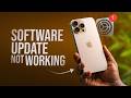 What to Do if Software Update is Not Working in iPhone? (explained)