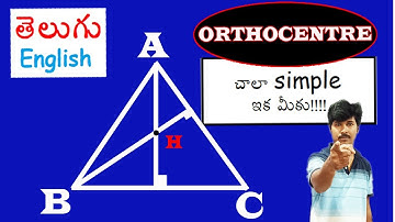 ORTHOCENTRE - INTER MATHS - TRIANGLE - ALTITUDES - CLEAR EXPLANATION