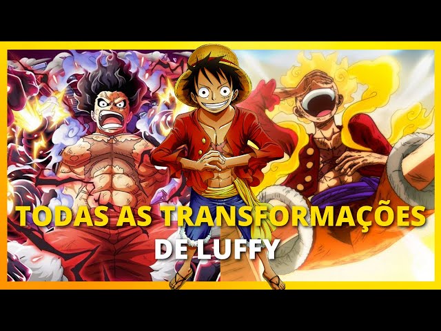 One Piece: conheça todas as transformações de Luffy no anime