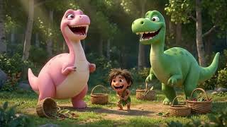 The Mushroom Forest Quest | Dino &amp; Friends Face a Magical Challenge