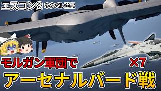 [Spoiler Alert: Ace Combat 8 ​​Multiplayer] Raid Boss Battle! The Arsenal Bird shines like crazy ...