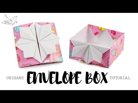 annekata: 2 Minute Paper Bag Pop Up Envelope