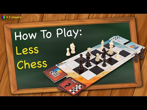 6066038  Less Chess- A New Take on Chess, 2-Player Board Game